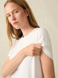 Women Faherty Brand T-Shirts*Sunwashed Crew Tee -