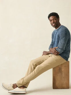 Faherty Brand Sweaters*Sunwashed Crewneck Sweater -