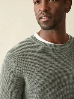 Faherty Brand Sweaters*Sunwashed Crewneck Sweater -