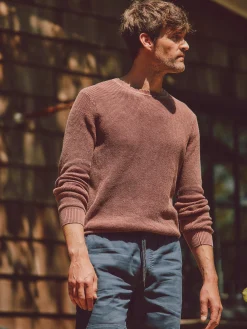 Faherty Brand Sweaters*Sunwashed Crewneck Sweater -