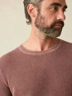 Faherty Brand Sweaters*Sunwashed Crewneck Sweater -