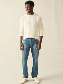 Faherty Brand Sweaters*Sunwashed Crewneck Sweater -