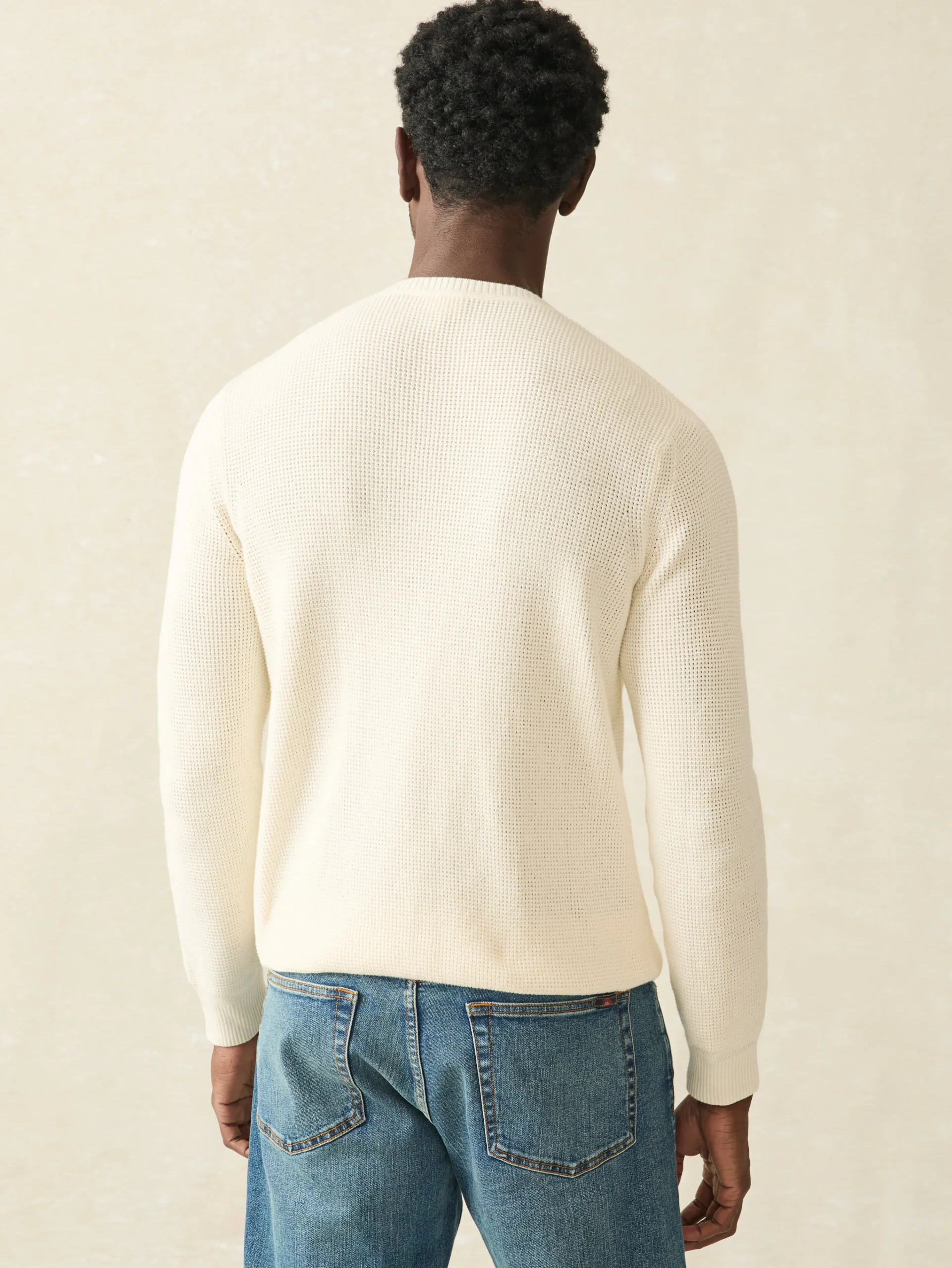Faherty Brand Sweaters*Sunwashed Crewneck Sweater -