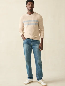 Faherty Brand Sweaters*Sunwashed Crewneck Sweater -