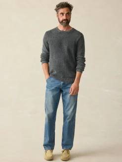 Faherty Brand Sweaters*Sunwashed Crewneck Sweater (Tall) -