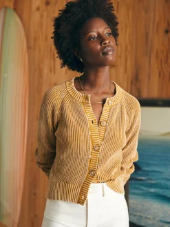Women Faherty Brand Sweaters*Sunwashed Fisherman Cardigan -