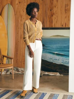 Women Faherty Brand Sweaters*Sunwashed Fisherman Cardigan -