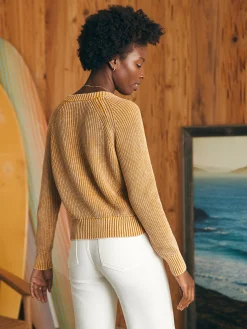 Women Faherty Brand Sweaters*Sunwashed Fisherman Cardigan -