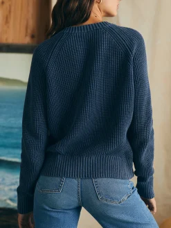 Women Faherty Brand Sweaters*Sunwashed Fisherman Cardigan -