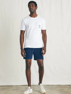 Faherty Brand T-Shirts & Henleys*Sunwashed Graphic Tee -