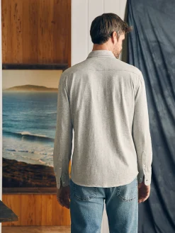 Faherty Brand Shirts*Sunwashed Knit Shirt -