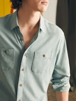 Faherty Brand Shirts*Sunwashed Knit Shirt -