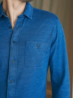 Faherty Brand Shirts*Sunwashed Knit Shirt -