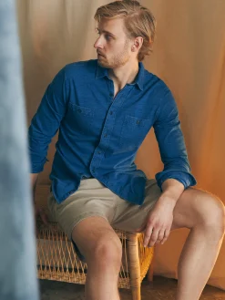 Faherty Brand Shirts*Sunwashed Knit Shirt -