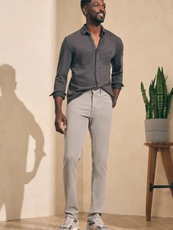 Faherty Brand Shirts*Sunwashed Knit Shirt -