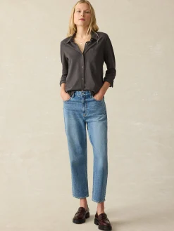 Women Faherty Brand Shirts & Tops*Sunwashed Knit Shirt -