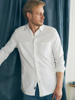 Faherty Brand Shirts*Sunwashed Knit Shirt -