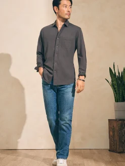 Faherty Brand Shirts*Sunwashed Knit Shirt (Single Pocket) (Tall) -
