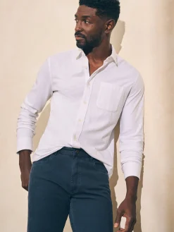 Faherty Brand Shirts*Sunwashed Knit Shirt (Single Pocket) (Tall) -
