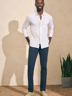 Faherty Brand Shirts*Sunwashed Knit Shirt (Single Pocket) (Tall) -