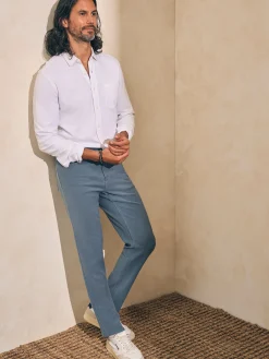 Faherty Brand Shirts*Sunwashed Knit Shirt (Single Pocket) -