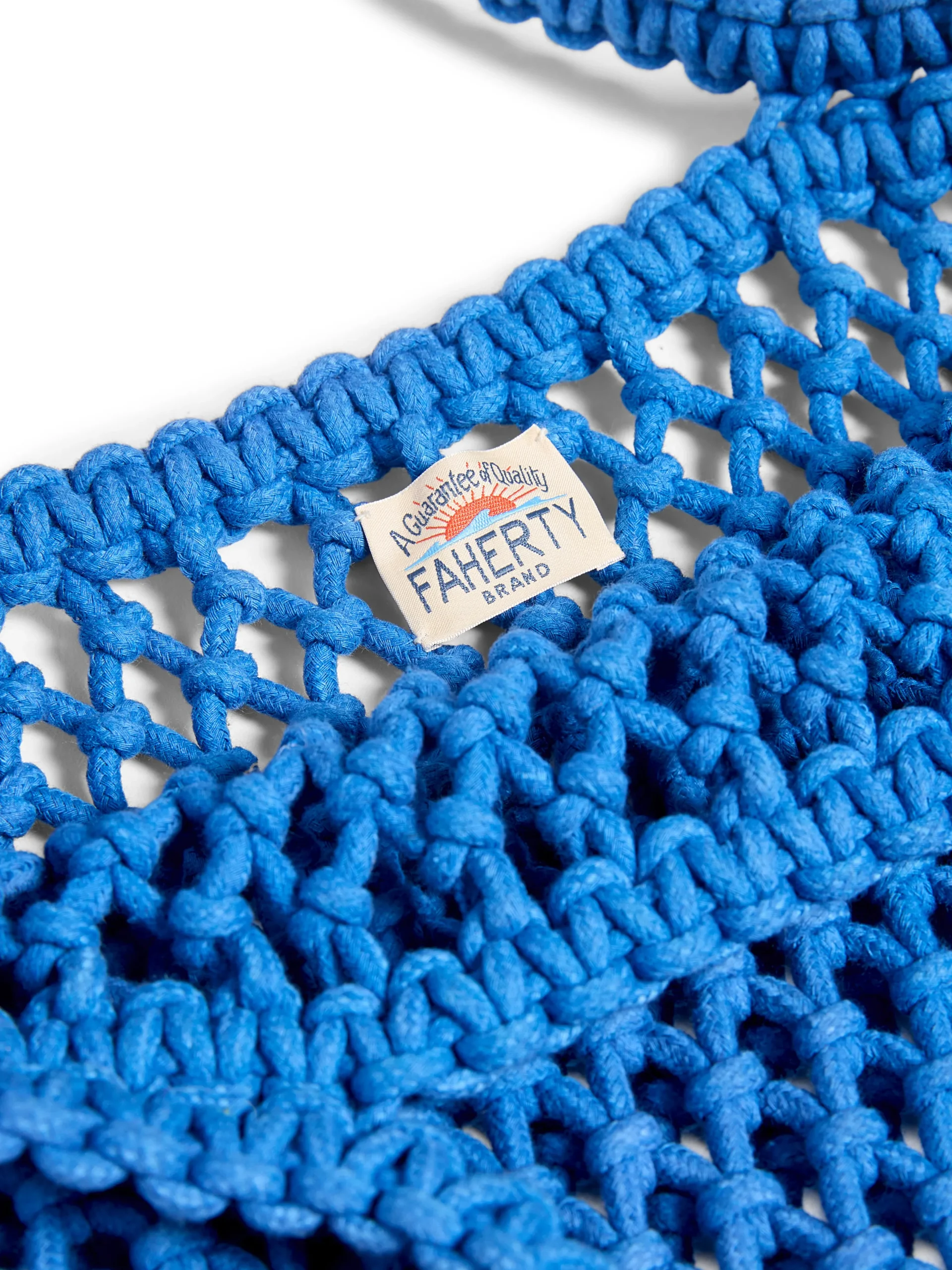 Women Faherty Brand Bags*Sunwashed Macrame Tote -