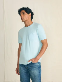 Faherty Brand T-Shirts & Henleys*Sunwashed Pocket Tee -