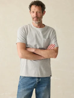 Faherty Brand T-Shirts & Henleys*Sunwashed Pocket Tee -