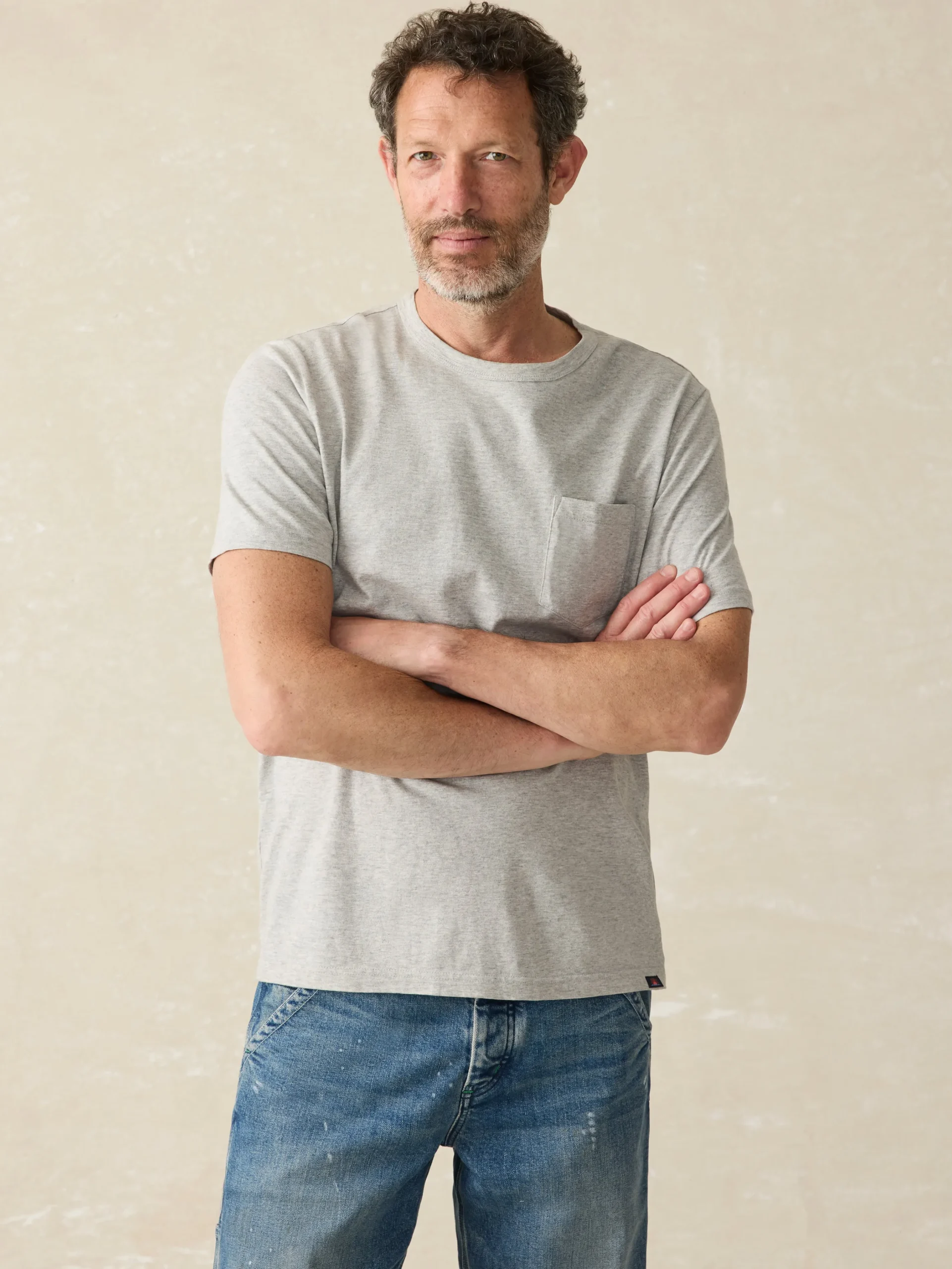 Faherty Brand T-Shirts & Henleys*Sunwashed Pocket Tee -