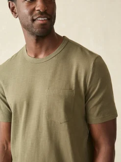 Faherty Brand T-Shirts & Henleys*Sunwashed Pocket Tee -