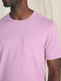 Faherty Brand T-Shirts & Henleys*Sunwashed Pocket Tee -