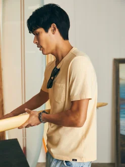 Faherty Brand T-Shirts & Henleys*Sunwashed Pocket Tee -