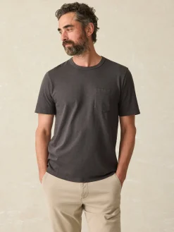 Faherty Brand T-Shirts & Henleys*Sunwashed Pocket Tee -