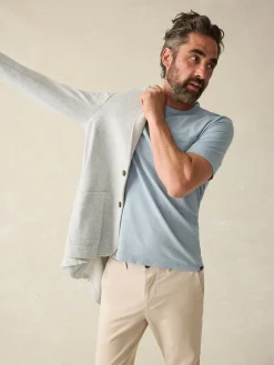 Faherty Brand T-Shirts & Henleys*Sunwashed Pocket Tee (Tall) -