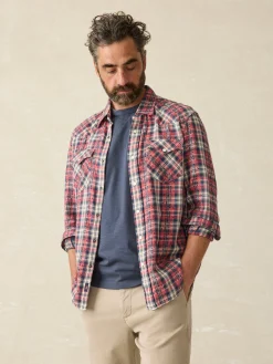 Faherty Brand T-Shirts & Henleys*Sunwashed Pocket Tee (Tall) -