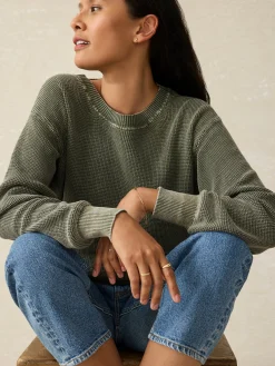 Women Faherty Brand Sweaters*Sunwashed Relaxed Sweater -