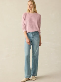 Women Faherty Brand Sweaters|Hoodies & Sweatshirts*Sunwashed Relaxed Sweater -