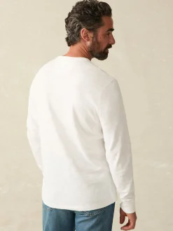 Faherty Brand Hoodies & Sweatshirts|Lounge*Sunwashed Slub Crew -