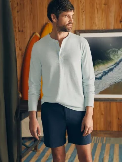 Faherty Brand T-Shirts & Henleys*Sunwashed Slub Henley (Tall) -