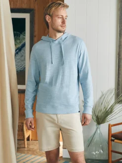 Faherty Brand Hoodies & Sweatshirts|Lounge*Sunwashed Slub Hoodie -