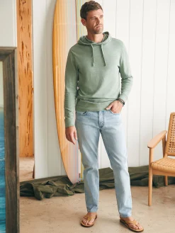 Faherty Brand Hoodies & Sweatshirts|Lounge*Sunwashed Slub Hoodie -