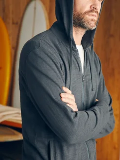 Faherty Brand Hoodies & Sweatshirts*Sunwashed Slub Zip Hoodie -