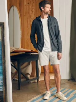 Faherty Brand Hoodies & Sweatshirts*Sunwashed Slub Zip Hoodie -