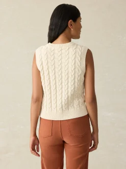 Women Faherty Brand Sweaters*Sunwashed Sweater Vest -