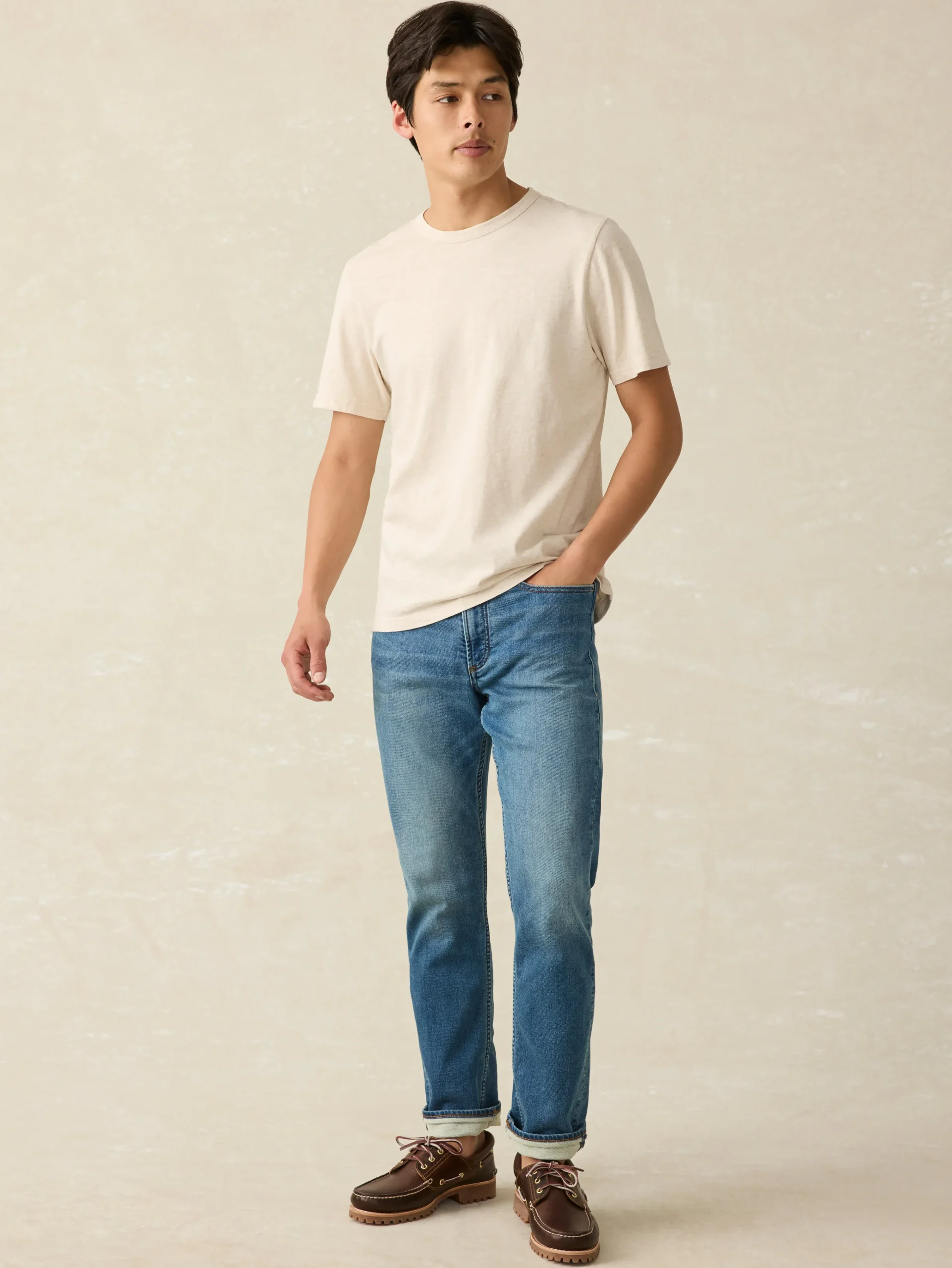 Faherty Brand T-Shirts & Henleys*Sunwashed Tee -