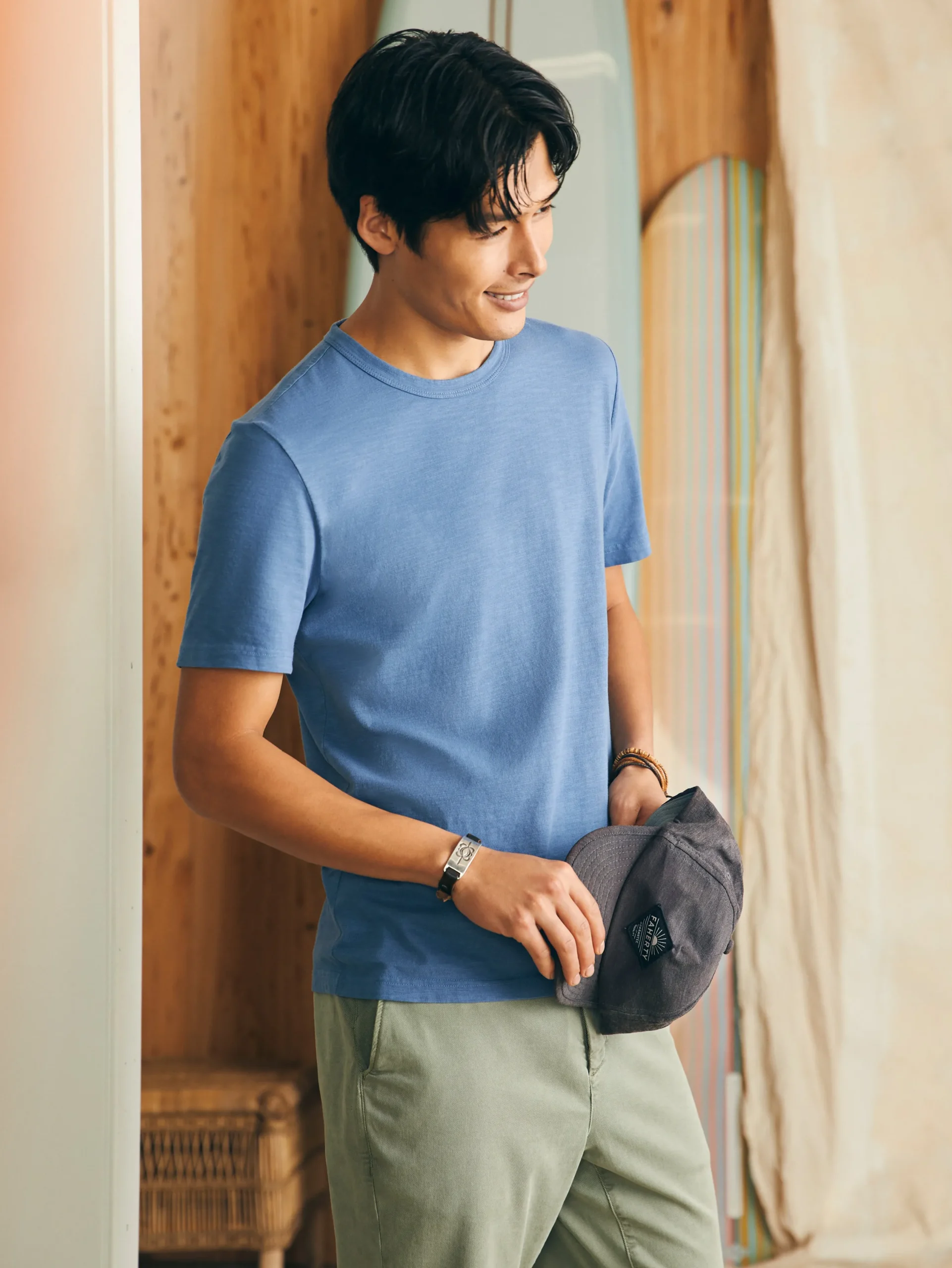Faherty Brand T-Shirts & Henleys*Sunwashed Tee -