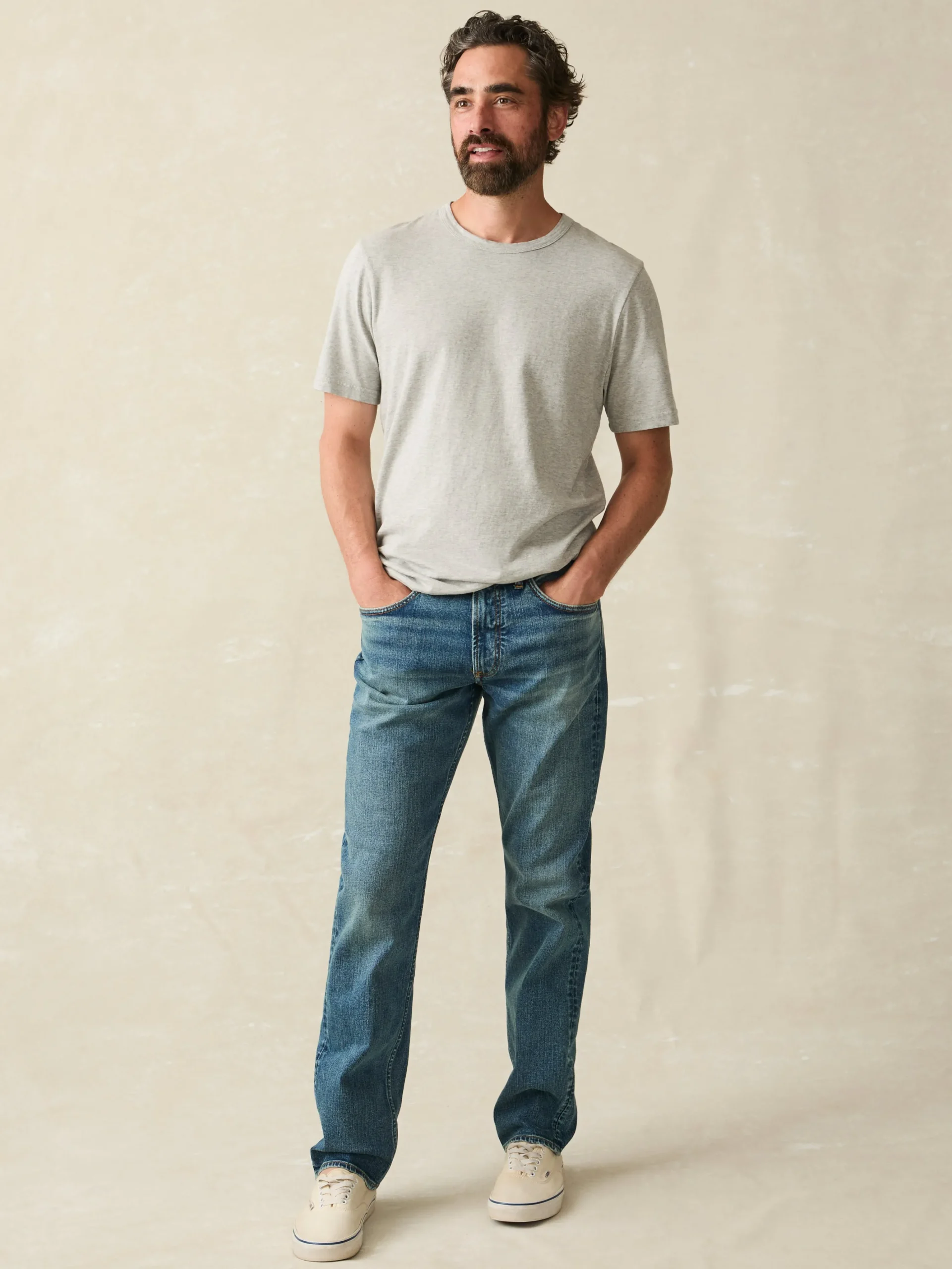 Faherty Brand T-Shirts & Henleys*Sunwashed Tee -