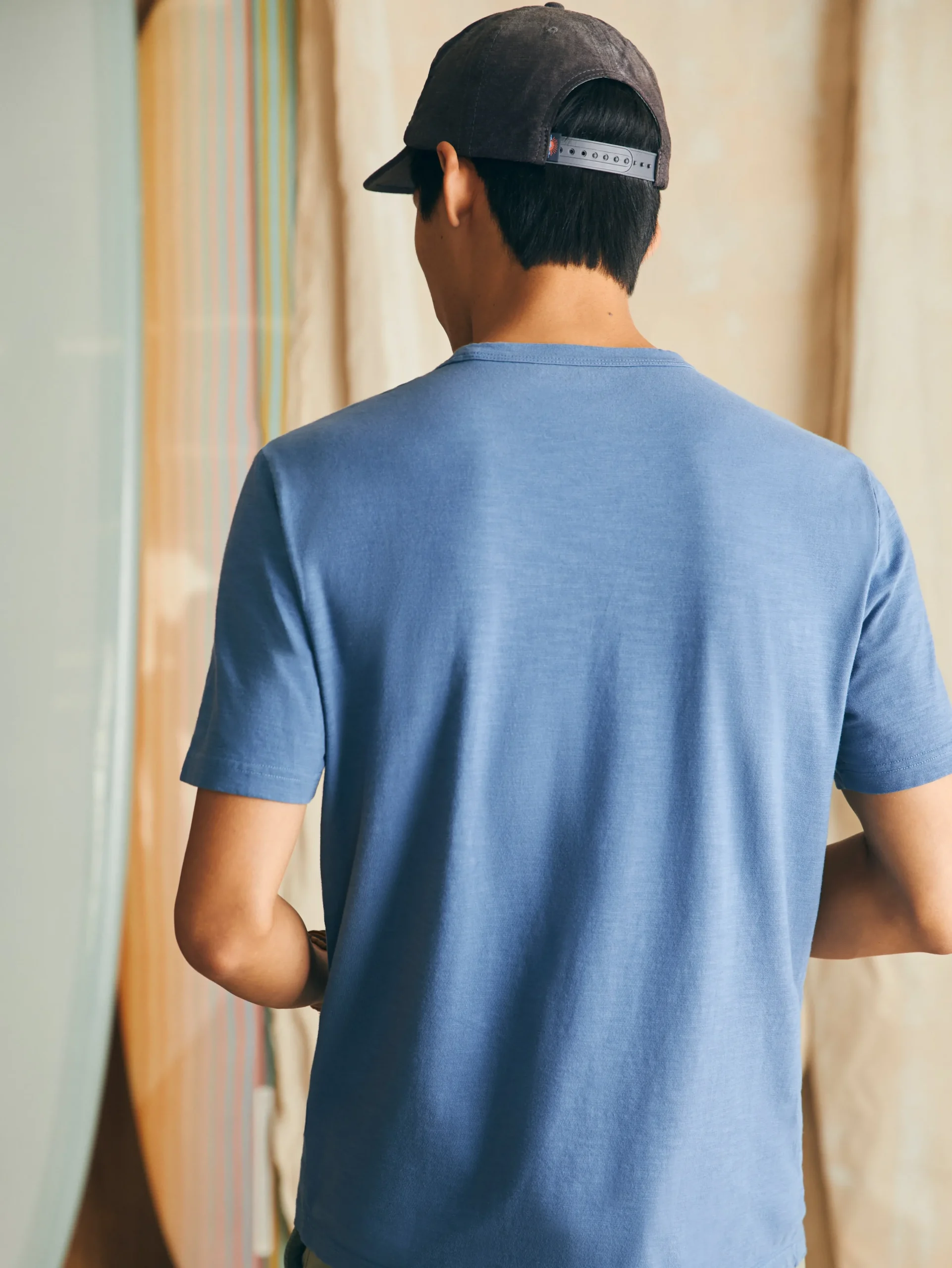 Faherty Brand T-Shirts & Henleys*Sunwashed Tee (Tall) -