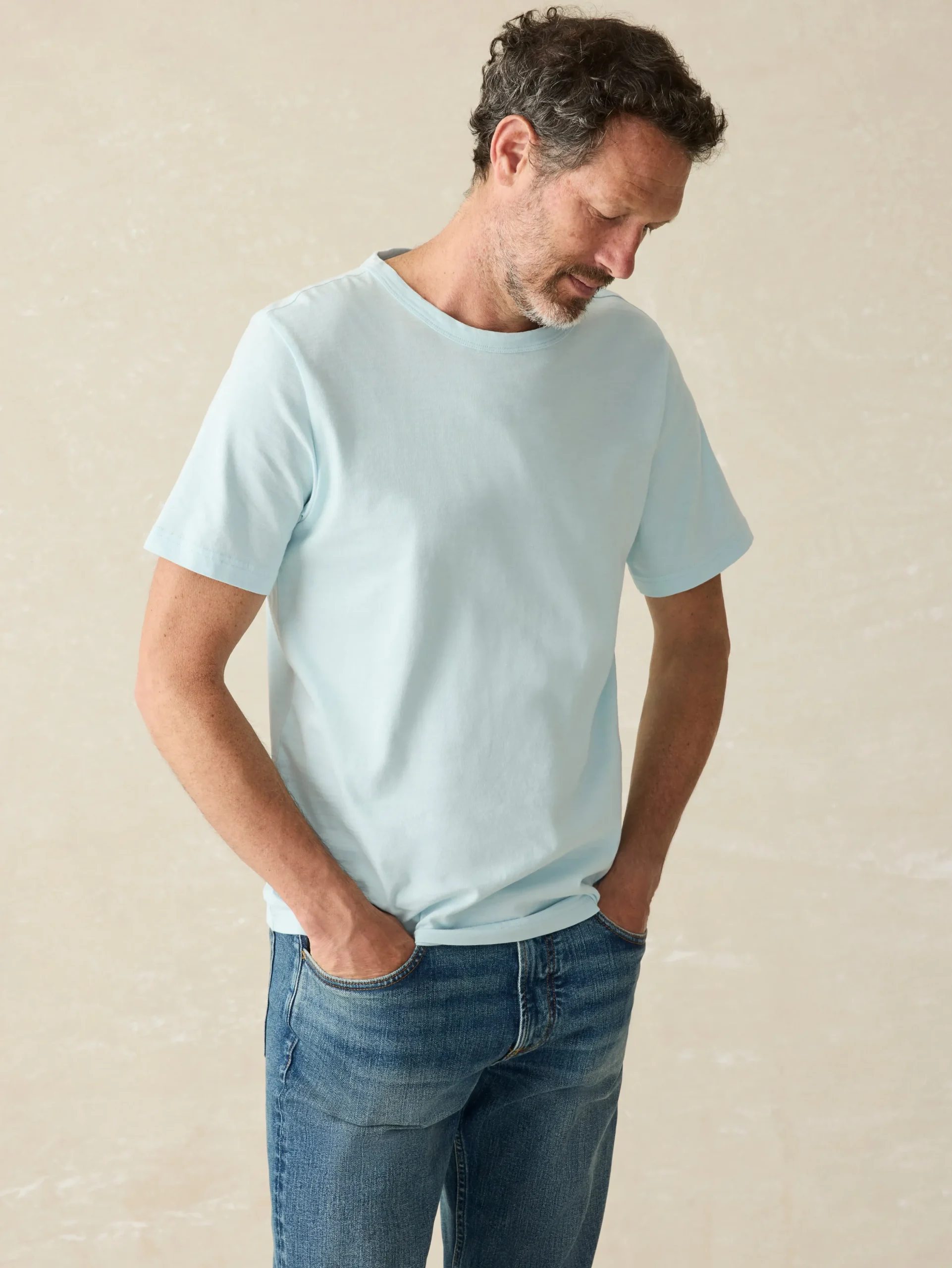 Faherty Brand T-Shirts & Henleys*Sunwashed Tee (Tall) -