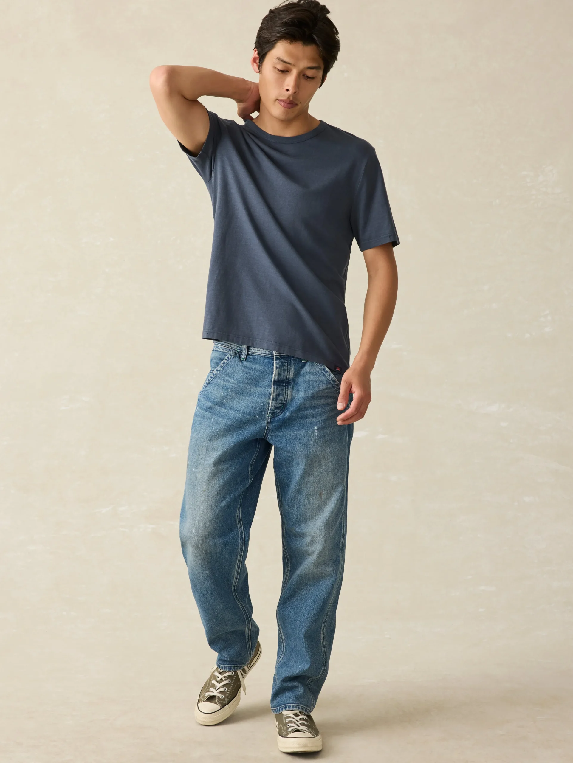 Faherty Brand T-Shirts & Henleys*Sunwashed Tee (Tall) -